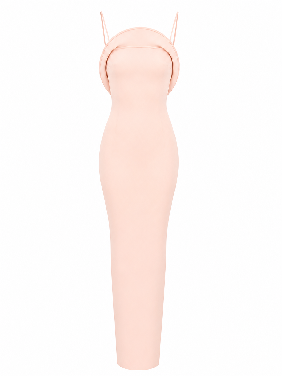 O-SHAPED PENCIL DRESS