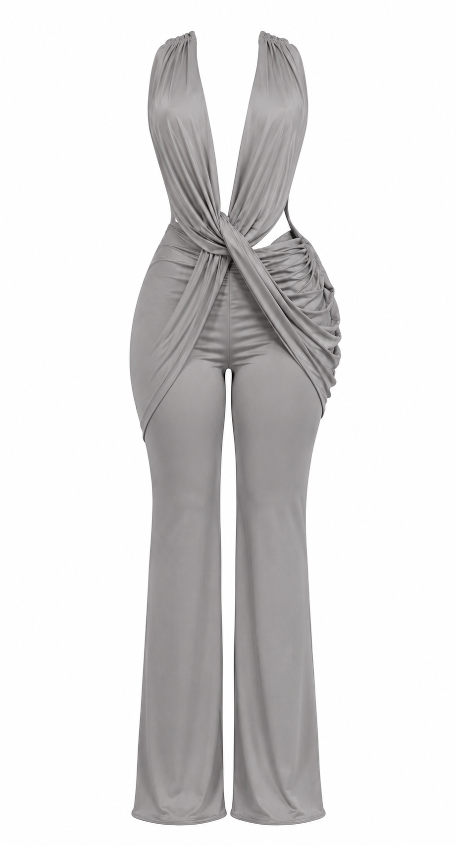 DRAPED JUMPSUIT